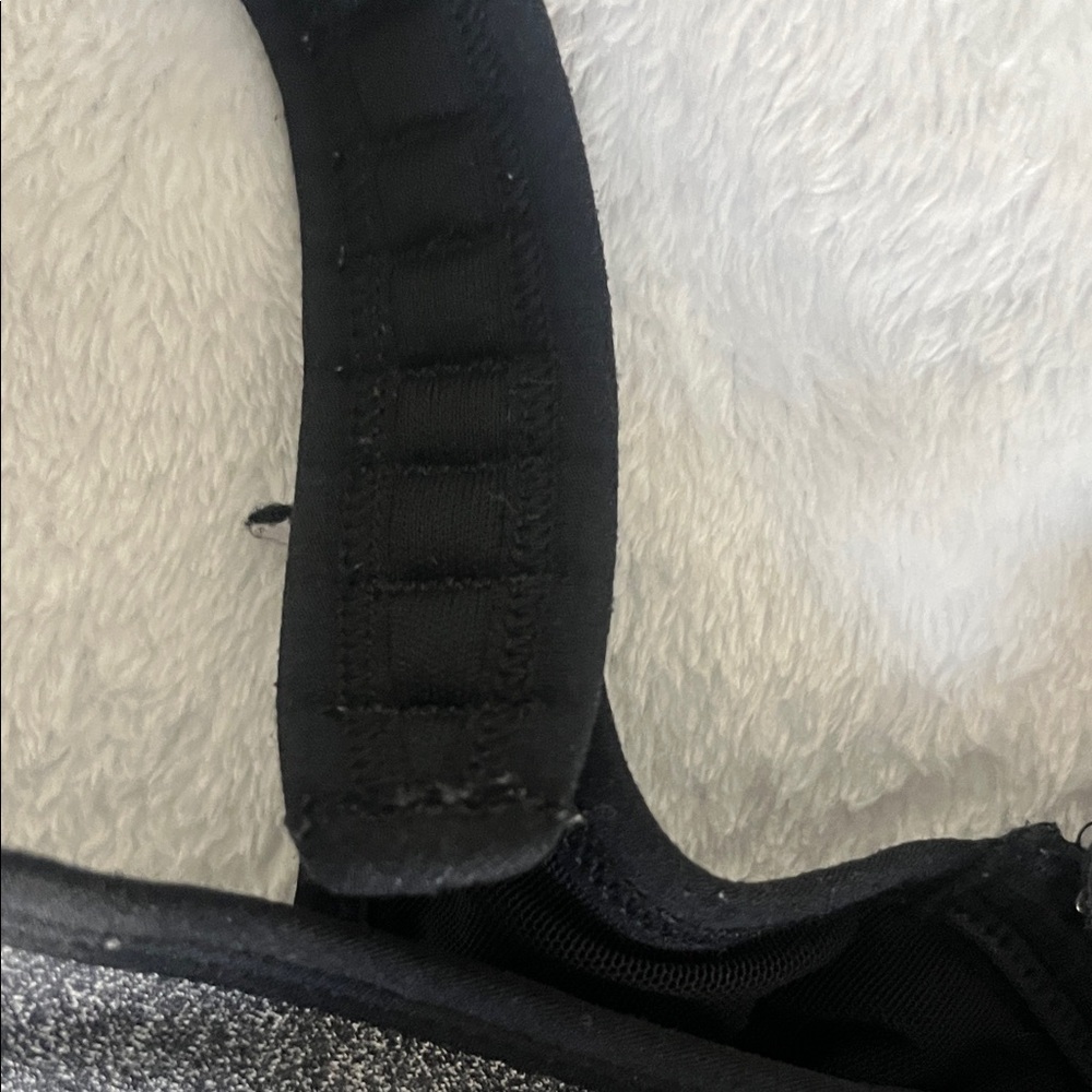 Livi Active Black and Gray Sports Bra - Picture 6 of 9